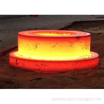 Ring Flange Heavy Steel Forgings ASTM EN DIN GB / Carbon St